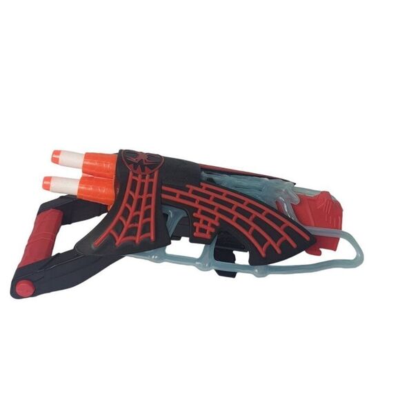 Marvel Spider-Man Web Bolt Nerf Blaster and Miles Morales Mask Bundle - Picture 3 of 6
